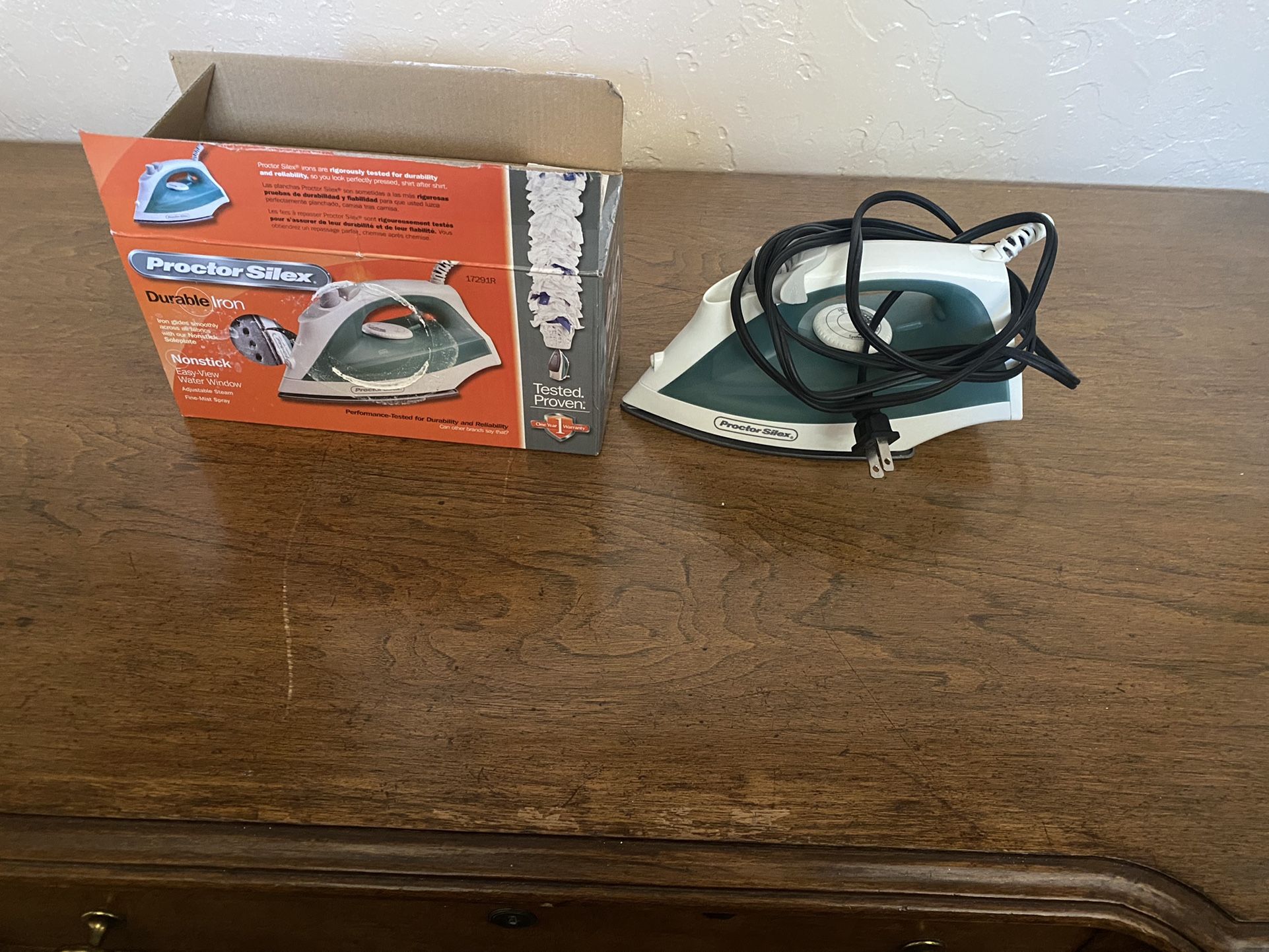 Used Once Iron Practically New