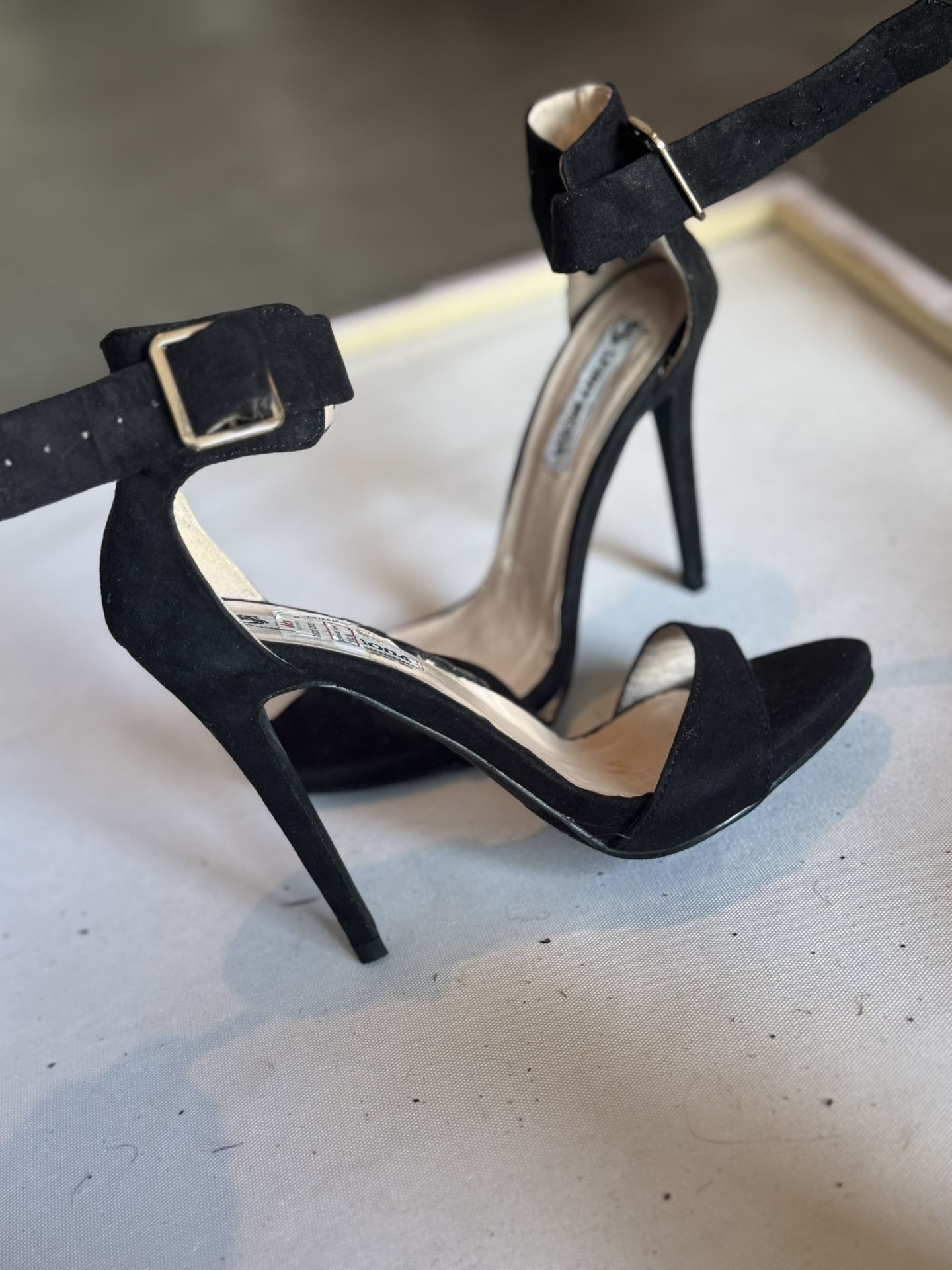 Black Suede Heels