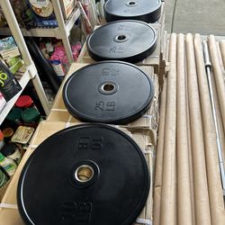 New Bumper Plates 