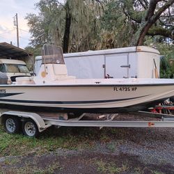 22 Center Console V Bay Boat" Hydra Sport" ,120hp Ocean Pro