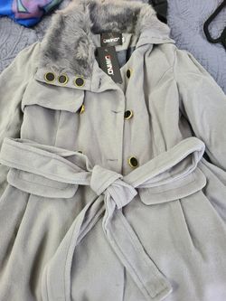Girls Peacoat Gray NEW Tags On