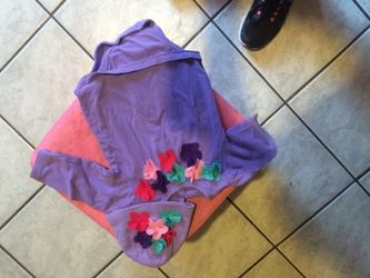 Baby girl onesie and hat