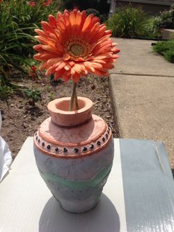 Vase 8” high