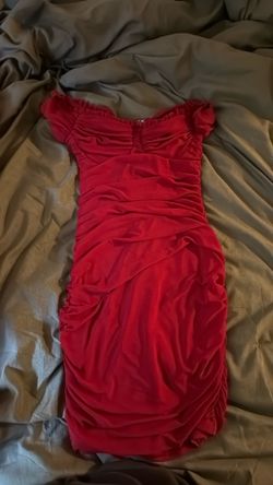 Red dress size small