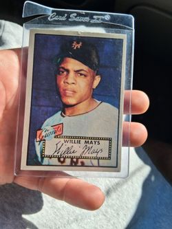 Willie Mays baseball card