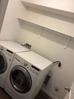 Wash and dryer