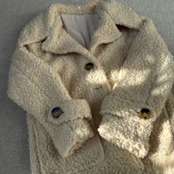 Free People Women Teddy Jacket Sz M