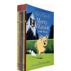 Mercy Watson Series 1-6 Books Collection Set By Kate Dicamillo