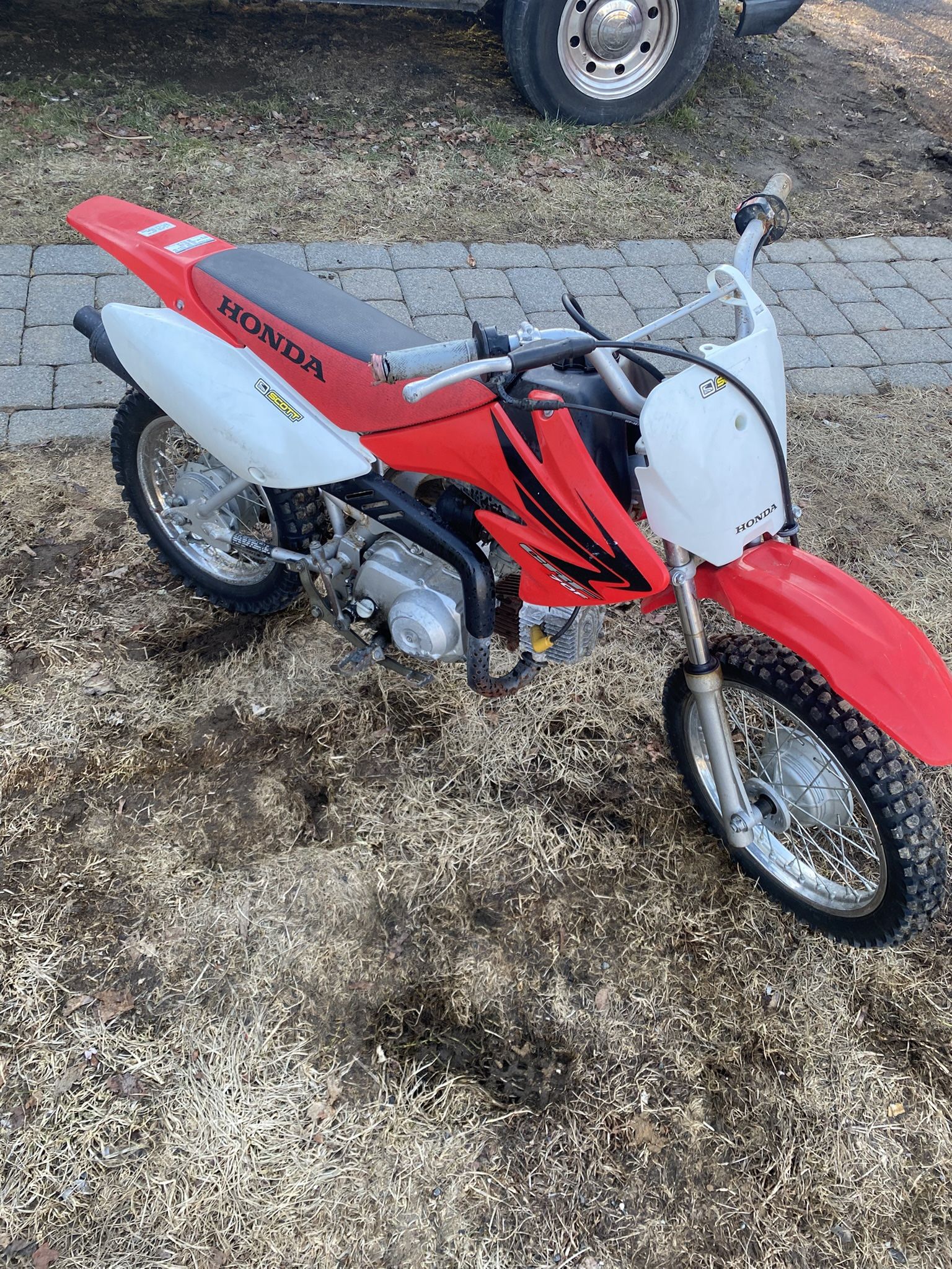 CRF 70F dirt bike