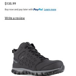 Reebok Work Shoes RB406 Size W7