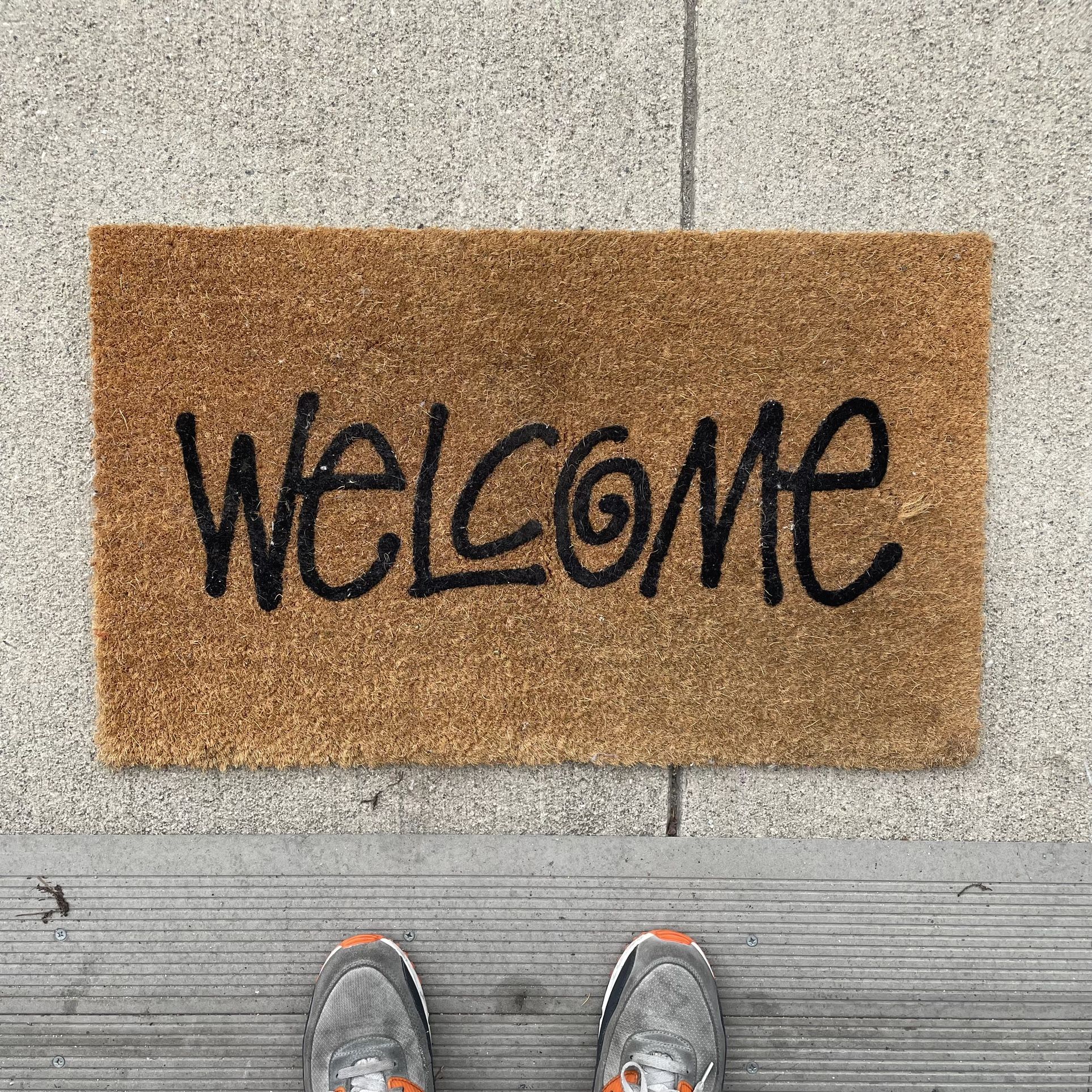Stussy Welcome Mat Tan Garmentory