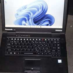 Panasonic toughbook CF-54  500GB/ SSD 8ram/ i5 6th gen win11  with charger 