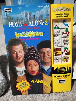 Vintage home alone 2 lost in New York look and listen sound story book
