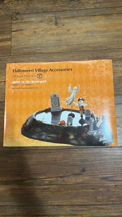 Department 56 Ghost in the Graveyard Halloween Village