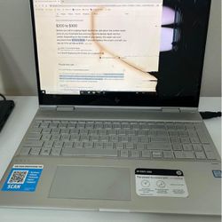 HP Envyx360 - Screen has a crack