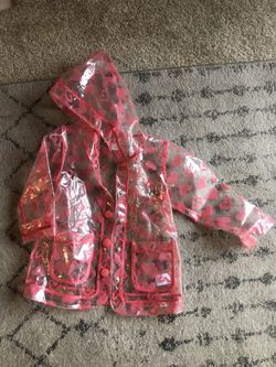 Girls Rain Jacket 2T Perfect Condition