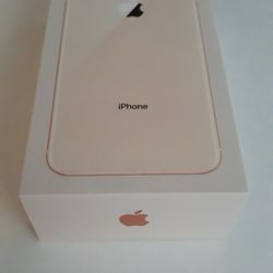 Iphone 8 plus 64 GB gold (box only)