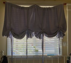 Set of 2 lavender blackout curtains