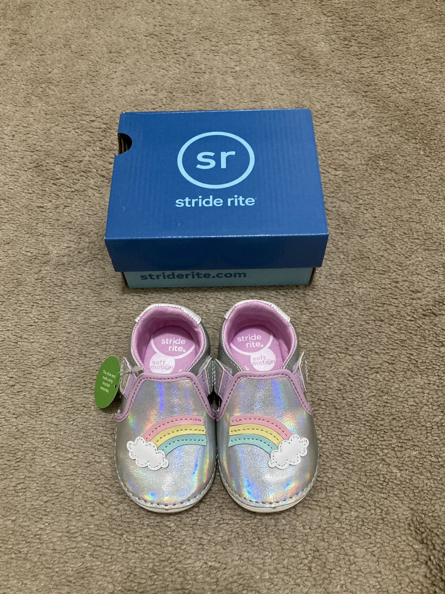 Brand New Stride Rite Toddler Girl Shoes Size 5W