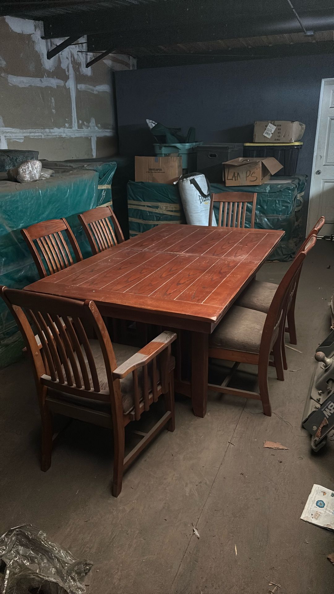 Full Dining Table And Chair Set