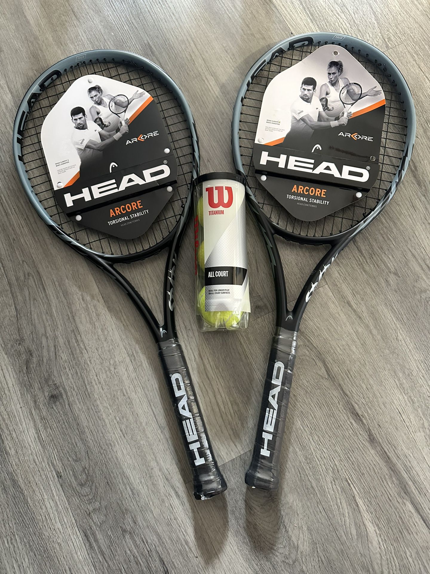Tennis Racket & Balls. *new*
