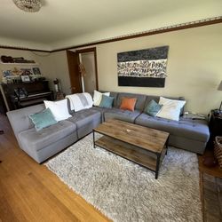 Grey Sectional Couch 