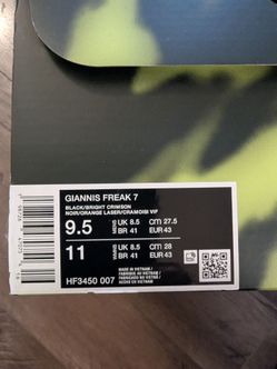 NIKE GIANNIS FREAK 7 "Fearless"