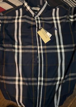 Burberry Brit Button-Down Plaid Shirt