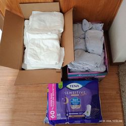 Large 3 Box Lot - Clean Protective Briefs and Liners Size XL