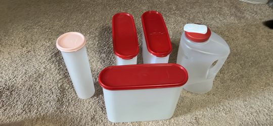 Tupperware 5 pieces