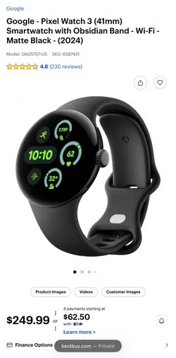 Google Pixel Watch 3 41mm