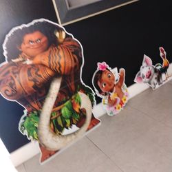 Moana decoracion de cumpleaños
