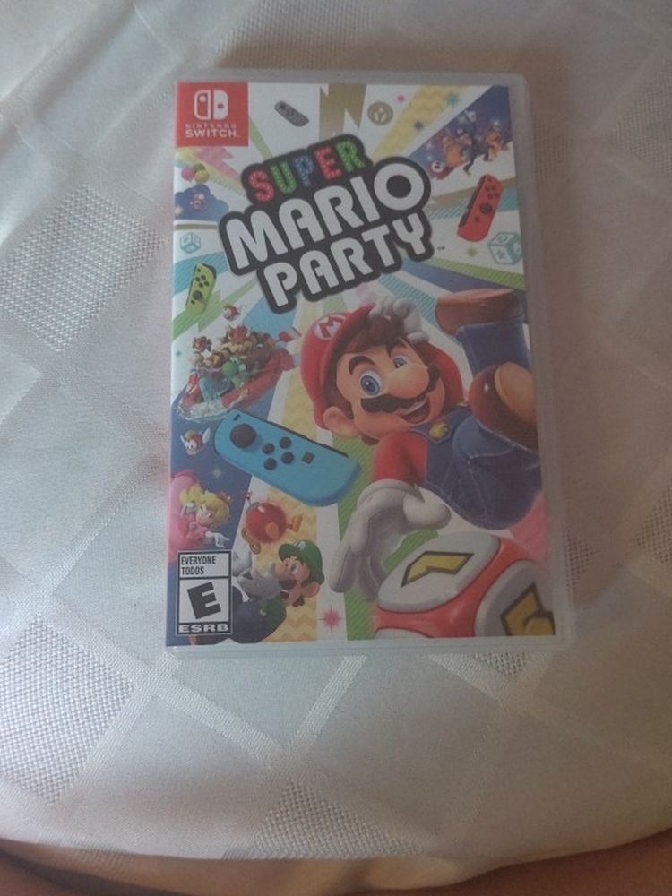 Selling This Game For 40$ Súper Mario Party