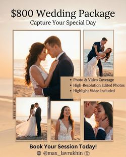 Photo video wedding