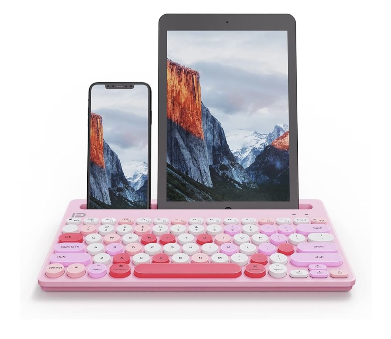 Pink Wireless Keyboard 
