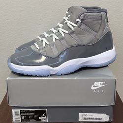 Jordan 11 Cool Grey Size 9.5