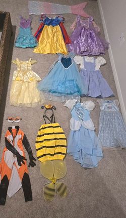 Girls dress up clothing, accessories & shoes