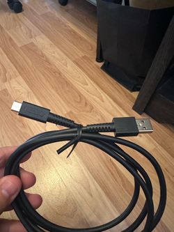 Nintendo USB-A to USB-C Charging Cable 6ft Black for Switch Console/Controller