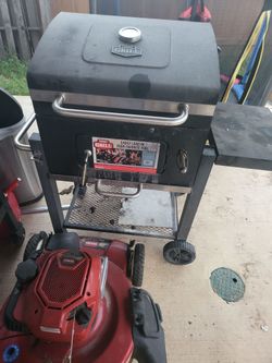 Expert Grill Charcoal Grill with Wheels/ griddle