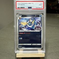 Vaporeon Stamped 0212/14 Pokemon Gem Pack Vol. 2 Simplified Chinese PSA 9 Stam
