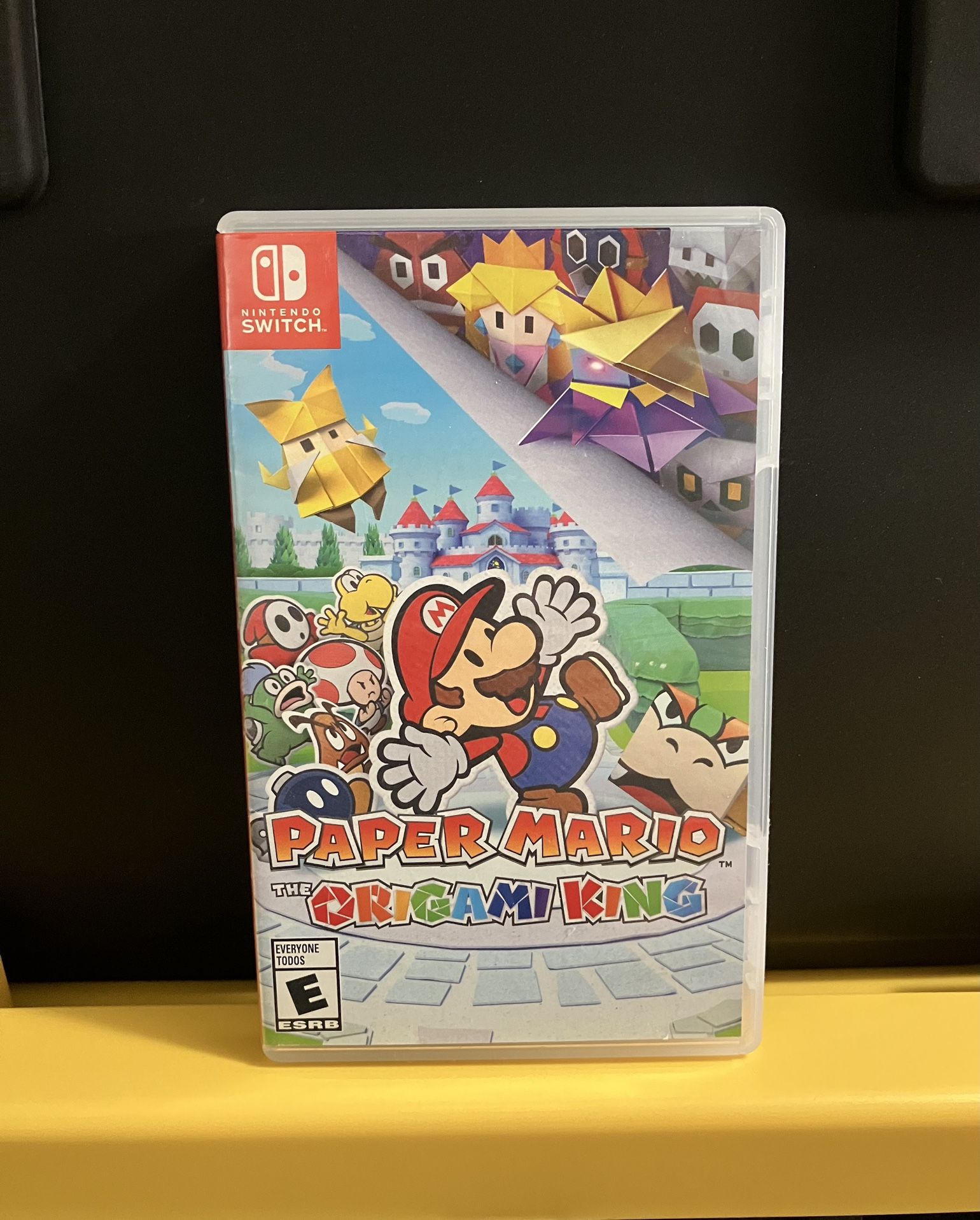 Paper Mario The Origami King for Nintendo Switch Video Game console Bros Brothers super CIB