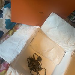 Hermès Burkin Box With Dust Bag