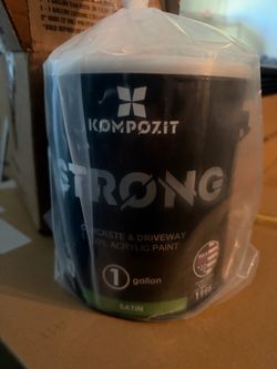 New komposit strong concrete & driveway Charcoal Gray K3323-09