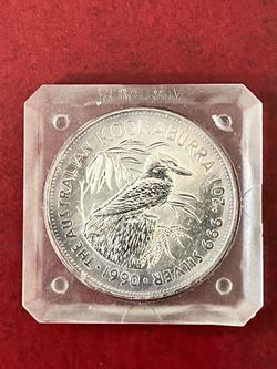 Australia  Kookaburra Silver Coin. First Strike