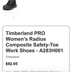 2 Brand New Size 10 Women Timberland Pros