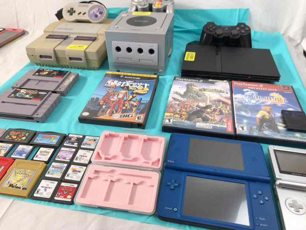 Huge Gaming Lot: 25 Games, 5 Tested Systems (SNES, Gamecube,GBA SP,DSiXL,PS2)