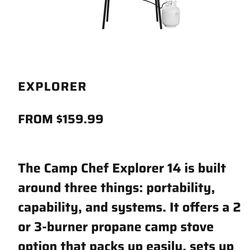 Camp Chef 2 Burner Grill with Carrying Bag and Cover