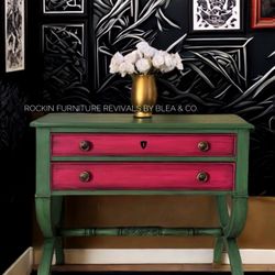 Entry Table/ Console / Accent Tattoo Inspired