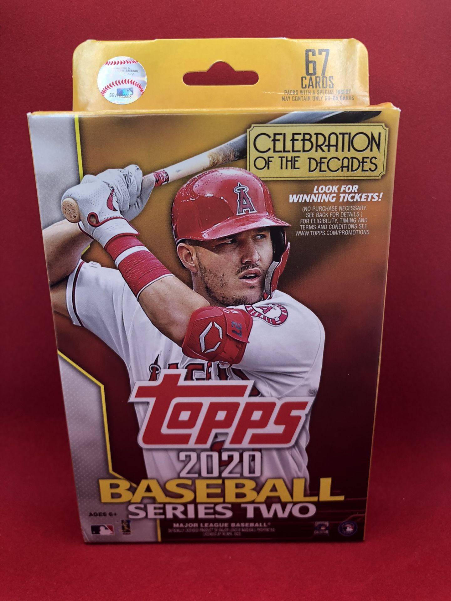 2020 Topps Series 2 Baseball Cards Hanger Box