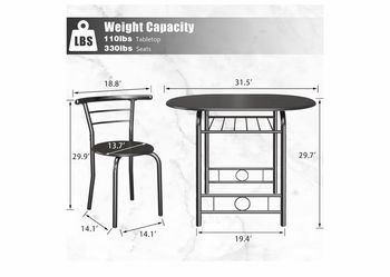 Table for 2 space saver
